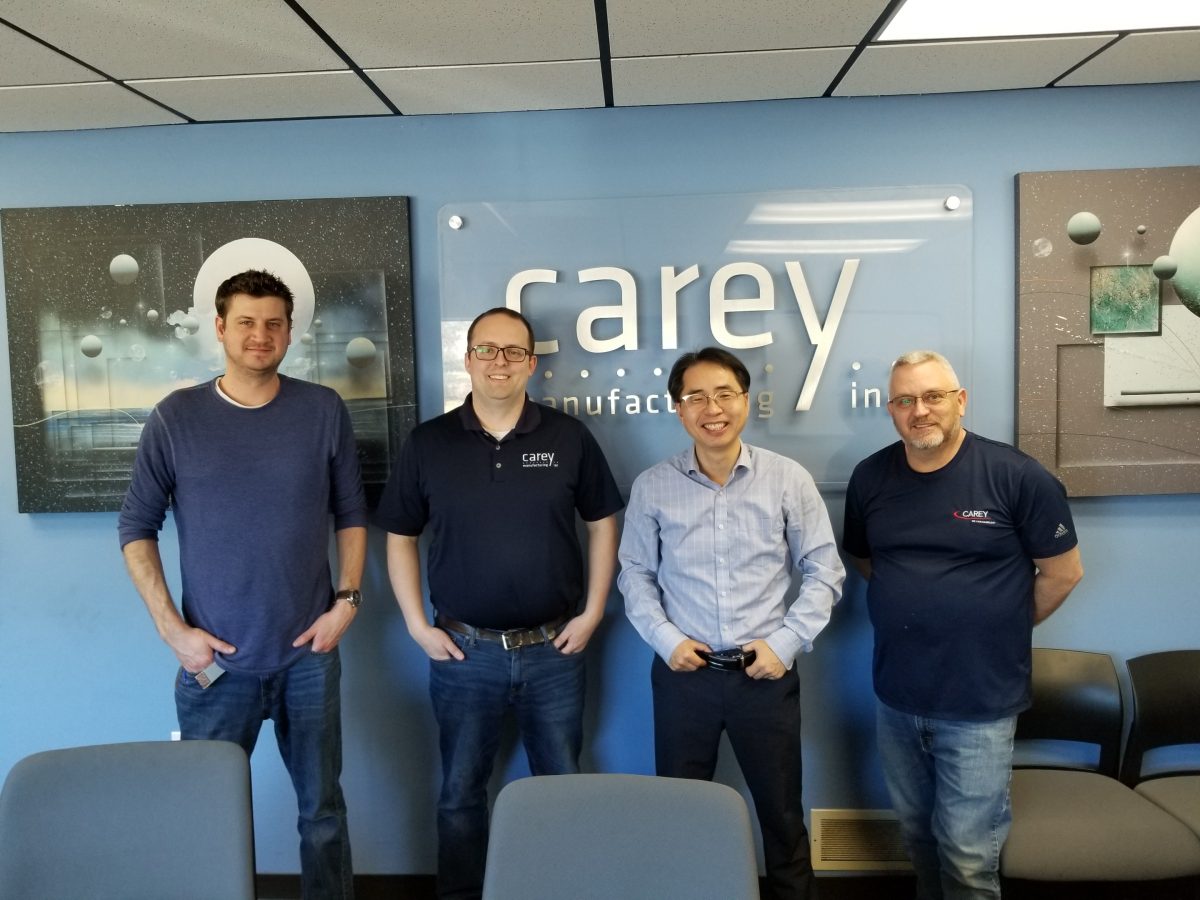 cmsc group photo at carey manufacturing